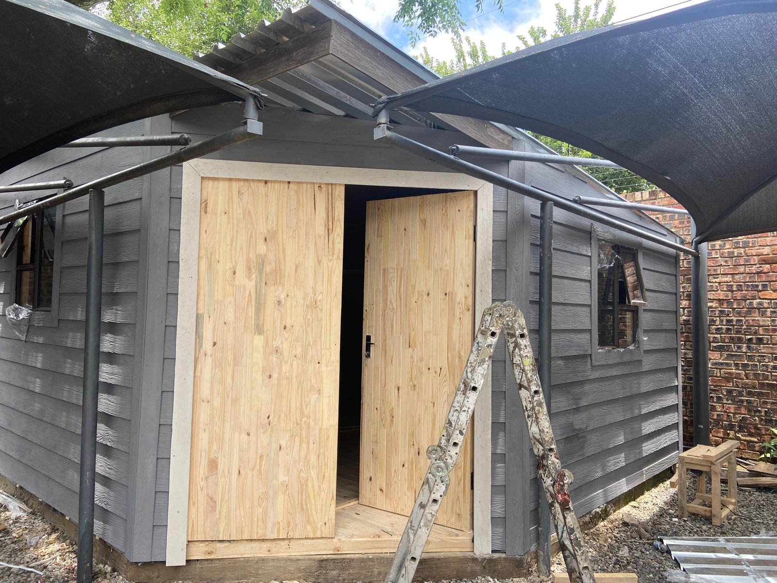 Interior of Nutec house with finishes